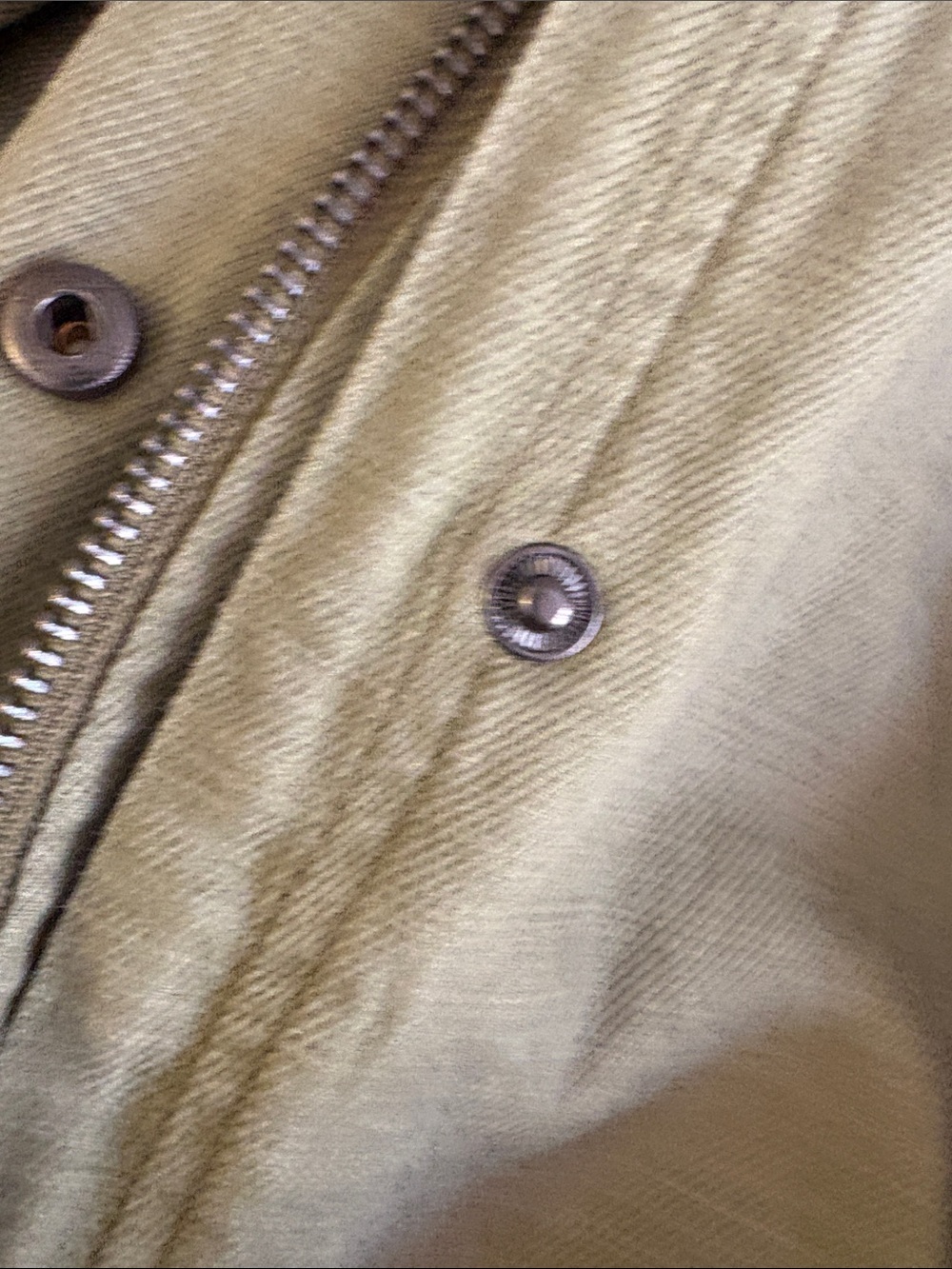 Dex Olive Green Long Utility Jacket. Cotton. TENCEL - Picture 6 of 10